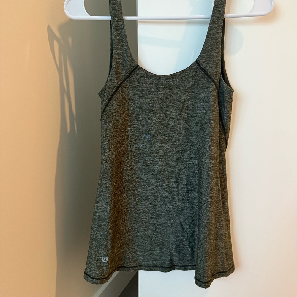 Lululemon Green Tank Top